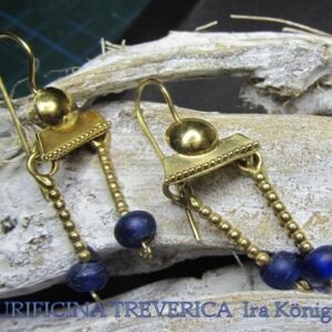 roman baretta earrings from Pompeii - Aurificina Treverica