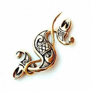 ROMANO CELTIC DRAGONESQUE FIBULA - Armillum