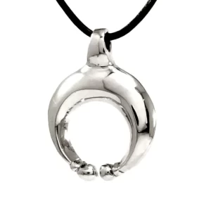 Lunula Pendant, Silver - Replik Shop