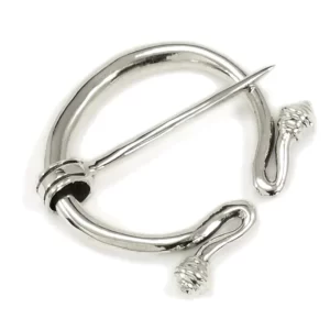 Roman Pennanular or Omega Brooch, Silver - Replik Shop