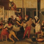 Brunswick Monogrammist
https://www.rijksmuseum.nl/nl/collectie/SK-A-1561
https://commons.wikimedia.org/wiki/File:Gezelschap_in_een_bordeel_Rijksmuseum_SK-A-1561.jpeg