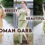 Easy Versatile Summer Garb for Ren Faire, SCA, etc || Ancient Roman Tunica, Stola, Palla Easy Versatile Summer Garb for Ren Faire, SCA, etc || Ancient Roman Tunica, Stola, Palla